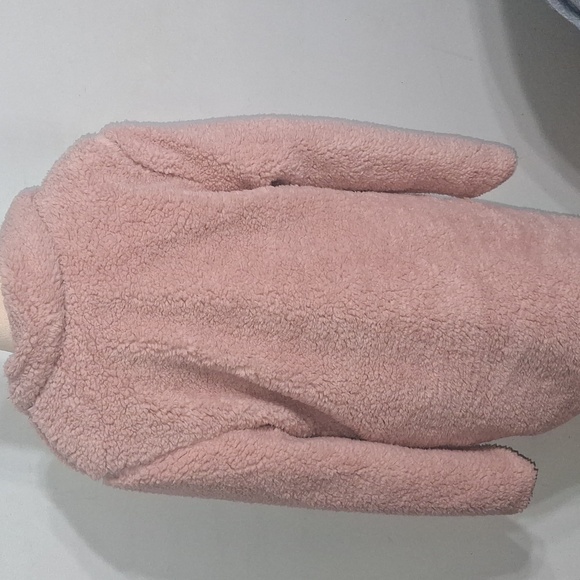 Fashion Nova- Blush Teddy Coat- W Sz Medium - Picture 4 of 6